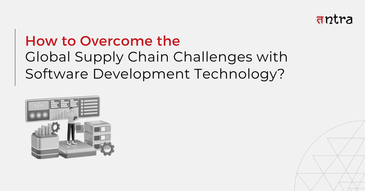 Overcome the Global Supply Chain Challenges with Software Development Technology