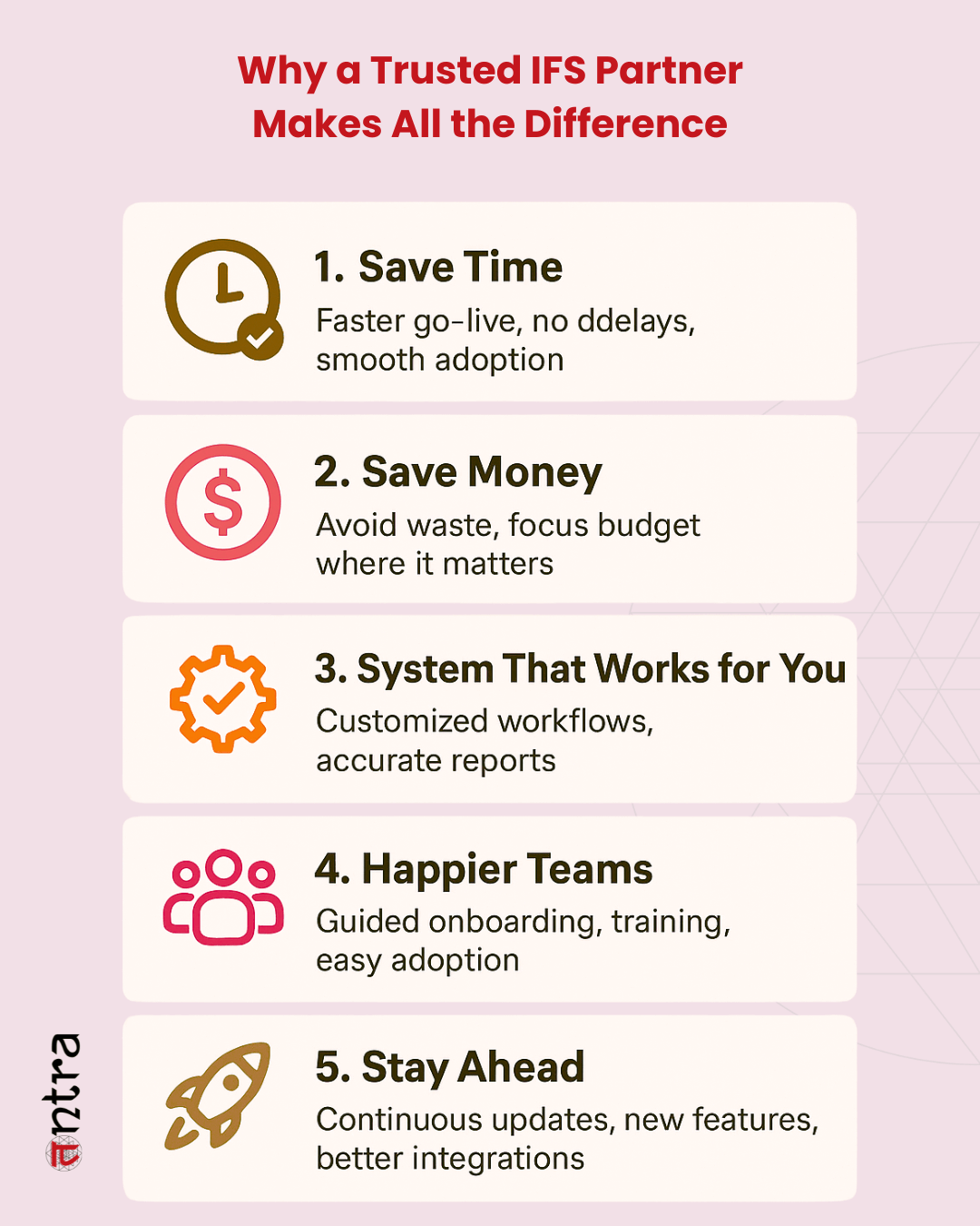 The Real Benefits of a Trusted IFS Partner