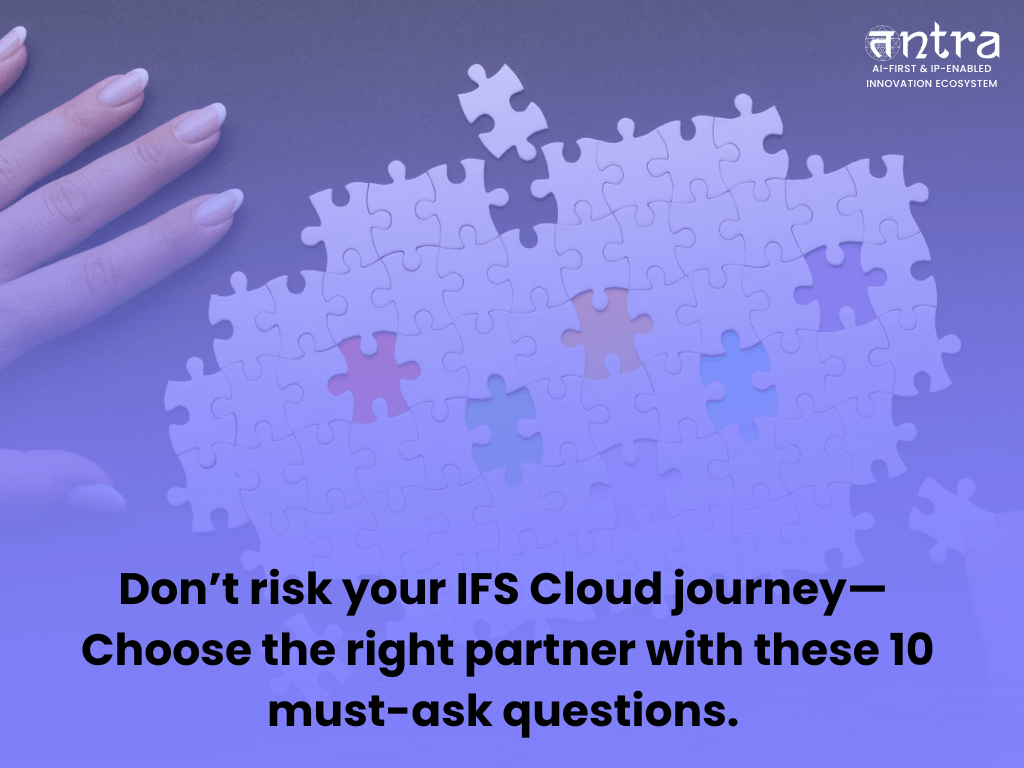 IFS consulting partner selection checklist