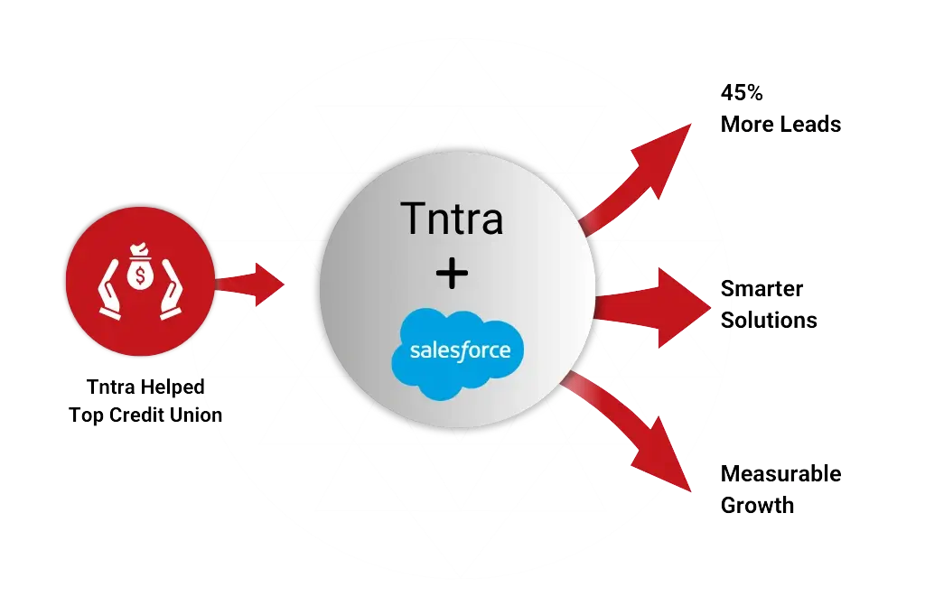 Salesforce FSC with Tntra for Leading Credit Union