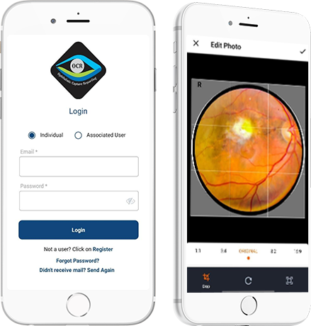 Ophthalmic Image Capture Reporting App